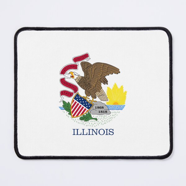 Item preview, ILLINOIS Flag designed and sold by dewi5.