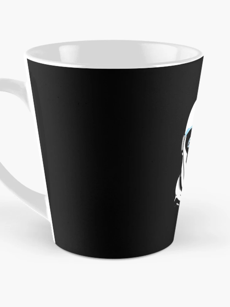 Thumbnail 3 of 4, Coffee Mug, "Spaceman Comet" Sticker Design designed and sold by Litheon.
