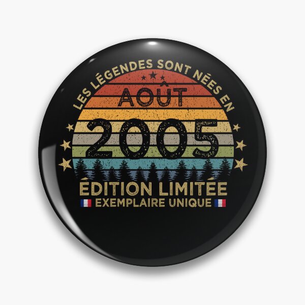Item preview, Anniversaire 18 Ans Les Legendes Sont Nees en Aout 2005 designed and sold by cssdru.