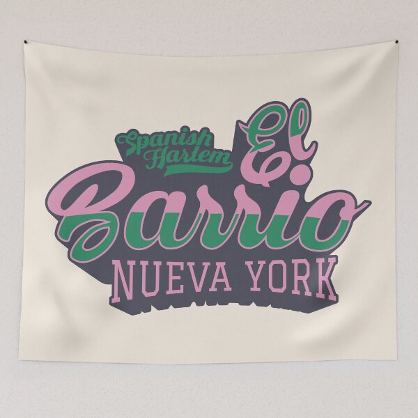 Item preview, New York El Barrio - El Barrio Spanish Harlem - El Barrio NYC Spanish Harlem Manhattan logo designed and sold by Boogosh.
