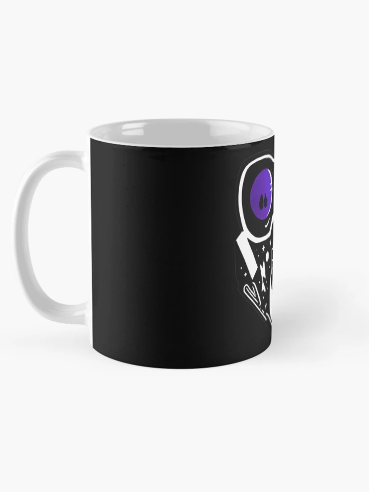 Thumbnail 5 of 6, Coffee Mug, Abstract Spaceman Rocket Sticker Design designed and sold by Litheon.