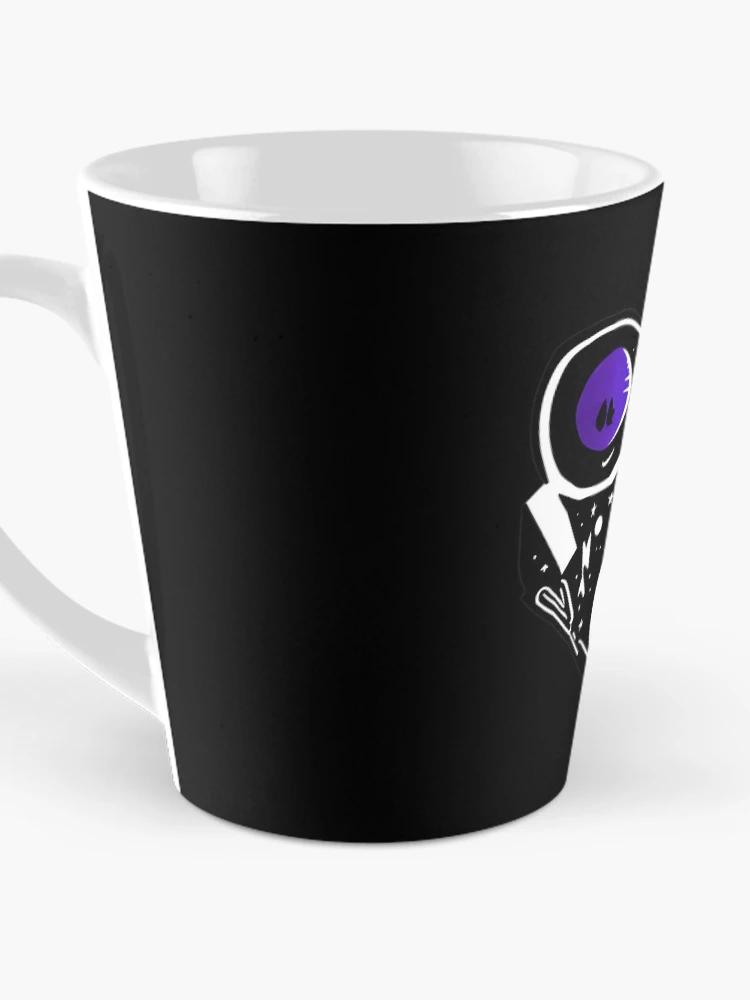 Thumbnail 3 of 4, Coffee Mug, Abstract Spaceman Rocket Sticker Design designed and sold by Litheon.