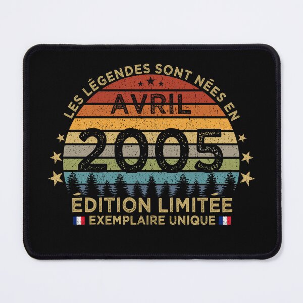 Item preview, Anniversaire 18 Ans Les Legendes Sont Nees en Avril 2005 designed and sold by cssdru.