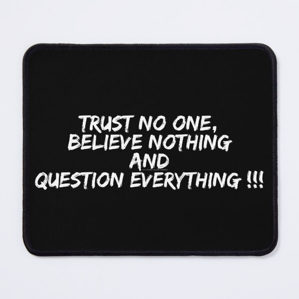 Item preview, trust is expensive and easy to ... designed and sold by ARabbitHole.