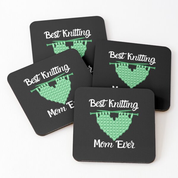 Item preview, Best Knitting Mom Ever designed and sold by PotluckPrints.