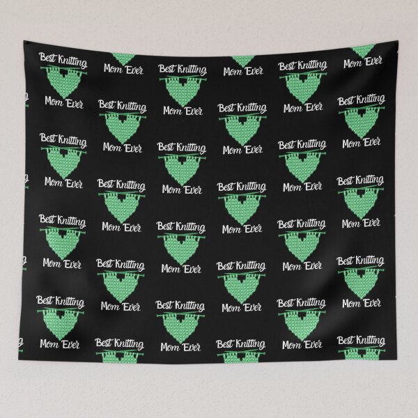 Item preview, Best Knitting Mom Ever designed and sold by PotluckPrints.