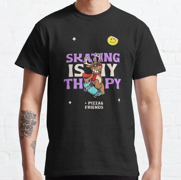 Skating is my therapy Skating Classic T-Shirt