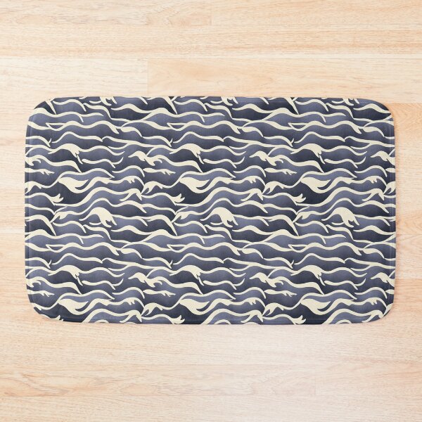 Item preview, "Ocean Blue: A Voyage with Our Feathered Friend" Pattern Design  designed and sold by Litheon.