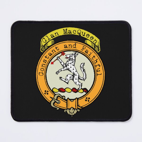 Item preview, MacQueen Clan Surname crest designed and sold by BagTown Clans.