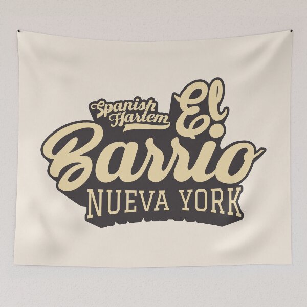 Item preview, New York El Barrio - El Barrio Spanish Harlem - El Barrio NYC Spanish Harlem Manhattan logo designed and sold by Boogosh.