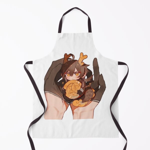 Item preview, Mini Zhongli Genshin Impact Morax Rex Lapis Dragon Form Holding Mora on Childe Hands Cute Genshin Merch T-Shirt and Prints designed and sold by feach.