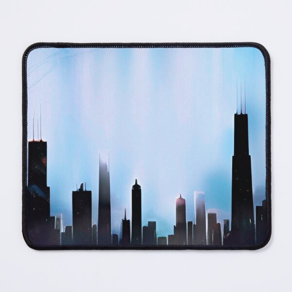 Item preview, Chicago Skyline Art designed and sold by Places On Earth.