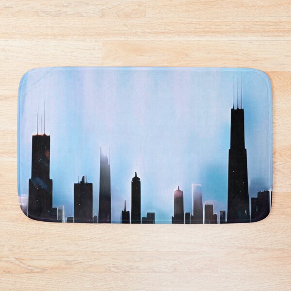 Item preview, Chicago Skyline Art designed and sold by Places On Earth.