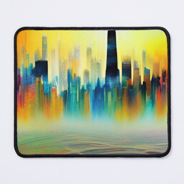 Item preview, Chicago Skyline Painting designed and sold by Places On Earth.