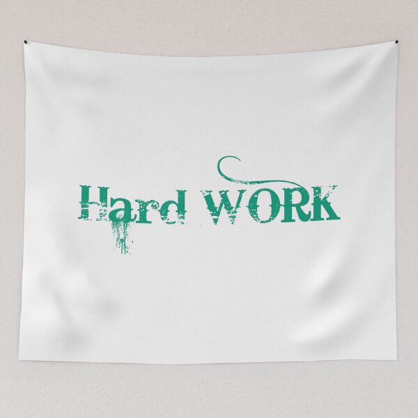 Item preview, Hard Work Design designed and sold by PrintDesign-Hub.