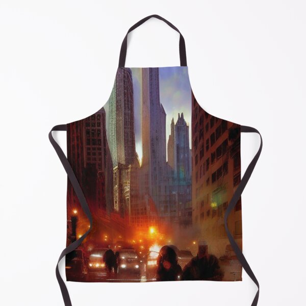 Item preview, Chicago Street Painting designed and sold by Places On Earth.