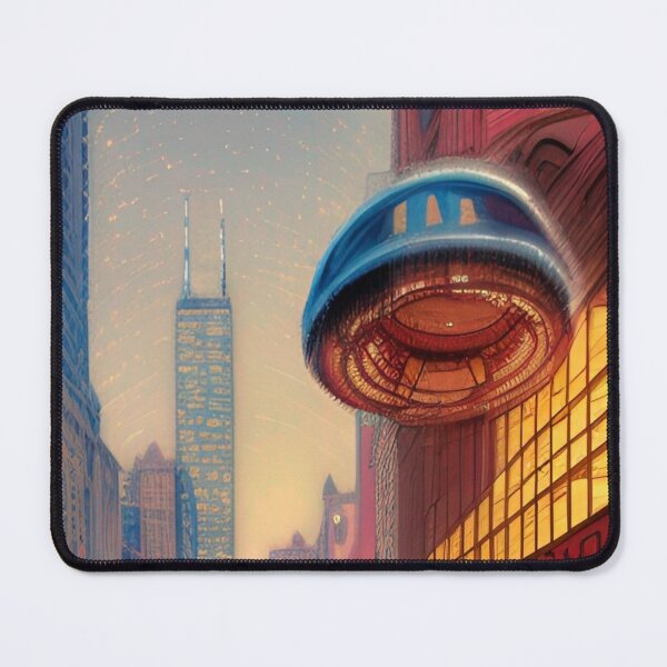Item preview, Chicago Skyline Painting designed and sold by Places On Earth.