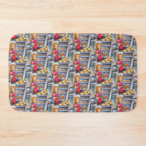 Item preview, Woman baking cookies -- 3D  designed and sold by glitchman2.