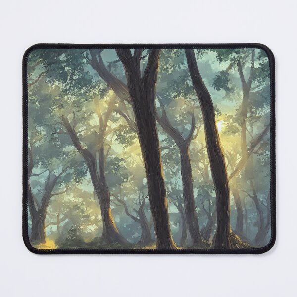 Item preview, "The magic of a misty forest morning designed and sold by mgtime.
