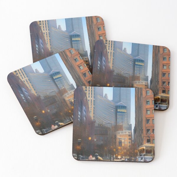 Item preview, Brooklyn City Art designed and sold by Places On Earth.