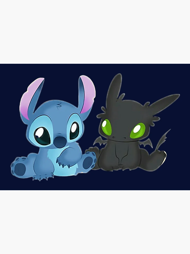 Baby Toothless - Baby Stitch Poster for Sale by FantasyKings