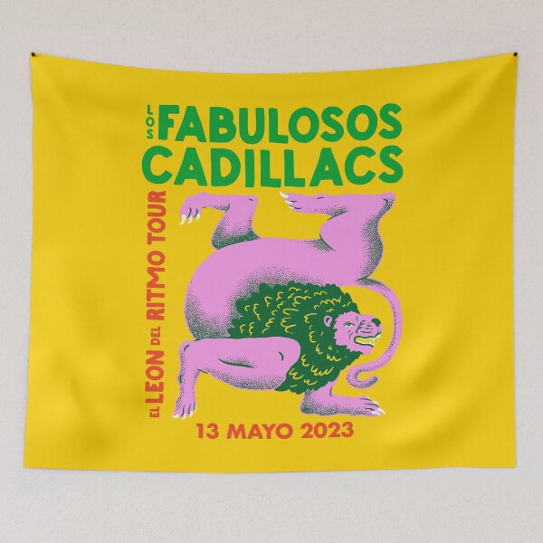 Item preview, Los Fabulosos Cadillacs El Leon Del Ritmo Tour designed and sold by coloneysabrina.