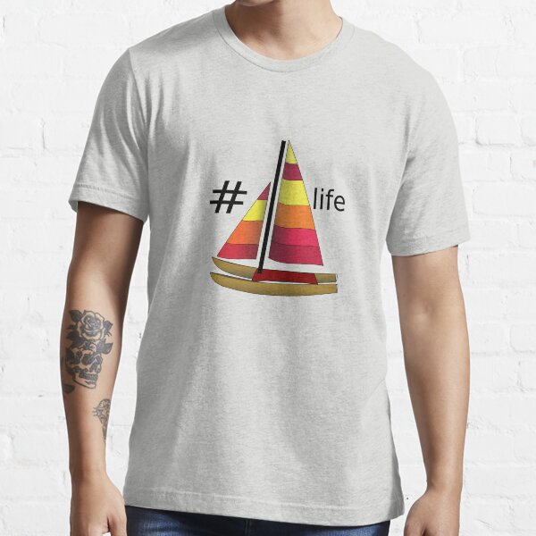 Hobie Emoji - Hashtag Sailing Hobie Catamaran Essential T-Shirt