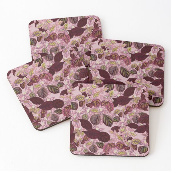 Item preview, PINK LEAF GARDEN designed and sold by Burcu Korkmazyurek.