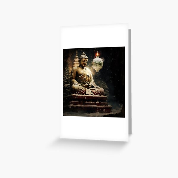 Item preview, christmas and buddha designed and sold by bharuarts.