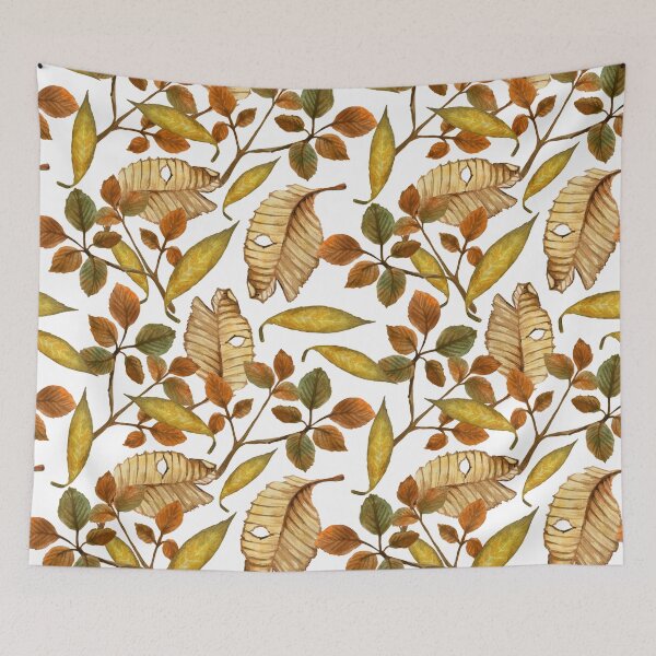 Item preview, Vintage Autumn Leaves Pattern designed and sold by EmmaBazz.