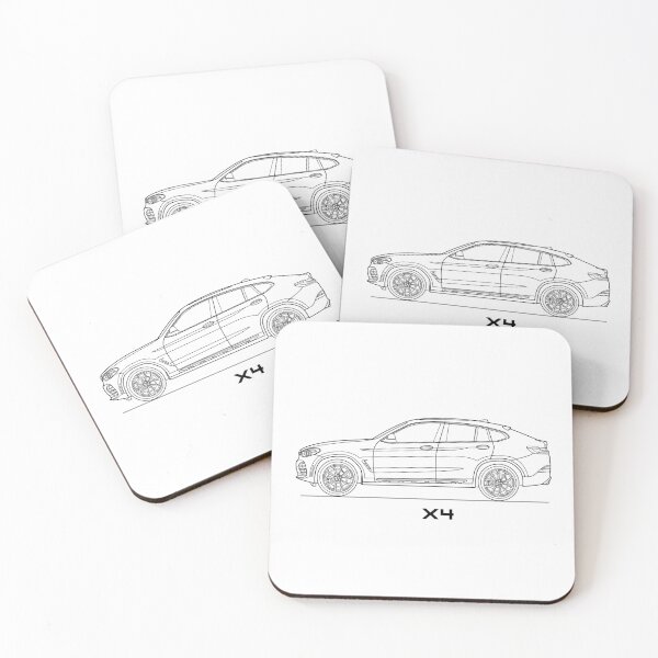 Item preview, COCHE SUV X4 Arte de línea designed and sold by sketchjuny.