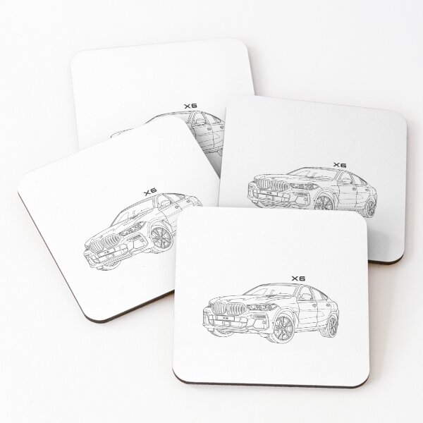 Aperçu de l'œuvre VOITURE VUS X6 créée et vendue par sketchjuny.