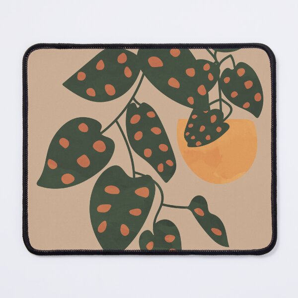 Item preview, Monstera Earth Tones Illustration designed and sold by technicolorable_art.