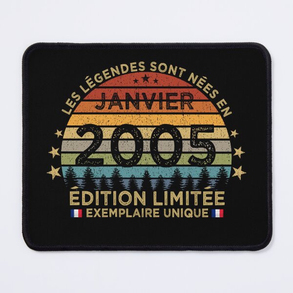 Item preview, Anniversaire 18 Ans Les Legendes Sont Nees en Janvier 2005 designed and sold by cssdru.