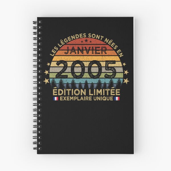 Item preview, Anniversaire 18 Ans Les Legendes Sont Nees en Janvier 2005 designed and sold by cssdru.