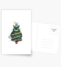 TOTORO CHRISTMAS TREE Postcards