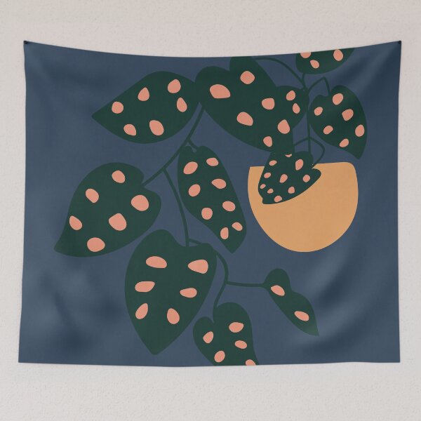 Item preview, Monstera Adansonii Plant Illustration, Boho Art Print, Botanical Illustration designed and sold by technicolorable_art.