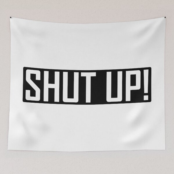 Item preview, Shut Up Letters Design designed and sold by PrintDesign-Hub.