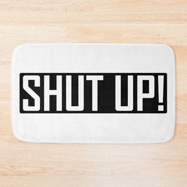 Item preview, Shut Up Letters Design designed and sold by PrintDesign-Hub.