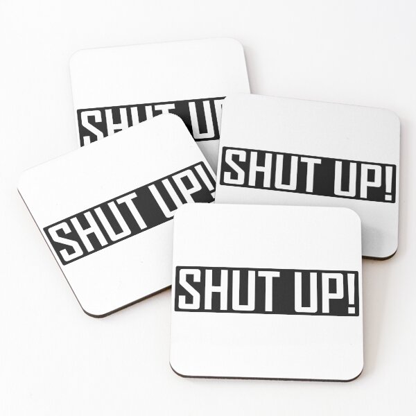 Item preview, Shut Up Letters Design designed and sold by PrintDesign-Hub.