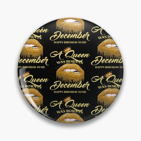 Item preview, A Queen Was Born In December Happy Birthday To Me Lips designed and sold by JosefCepak.