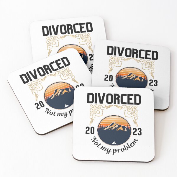 Item preview, Divorced 2023 not my problem designed and sold by vidyaroul.