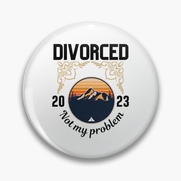 Item preview, Divorced 2023 not my problem designed and sold by vidyaroul.
