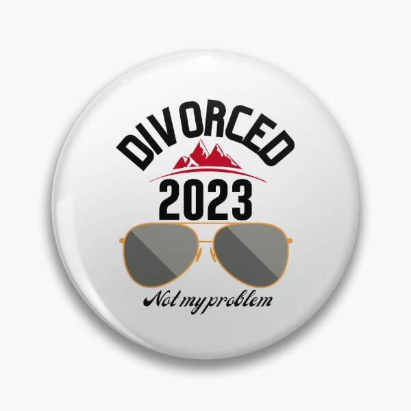 Item preview,  Divorced 2023 not my problem designed and sold by vidyaroul.
