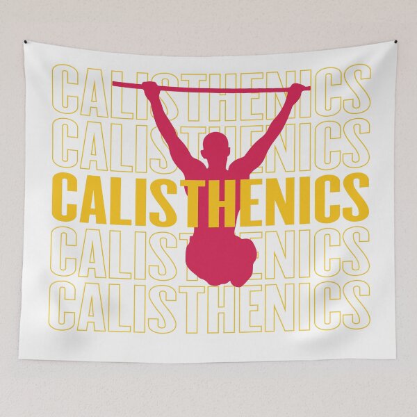 Item preview, Calisthenics L sit Pull up Text Design designed and sold by hybridsthenos.