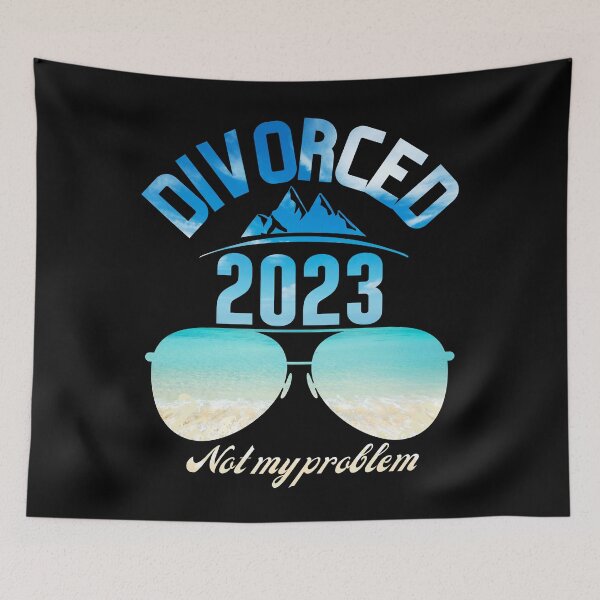 Item preview,  Divorced 2023 not my problem designed and sold by vidyaroul.