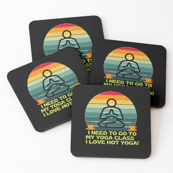 Item preview, I Love Yoga With coffee designed and sold by fawzimorsy.
