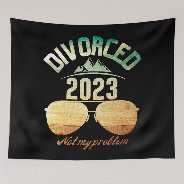 Item preview,   Divorced 2023 not my problem designed and sold by vidyaroul.