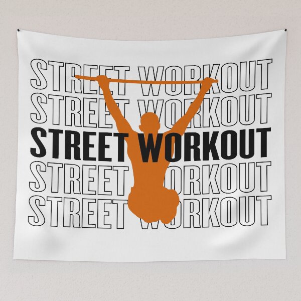 Item preview, Calisthenics L sit Pull up Text Design designed and sold by hybridsthenos.