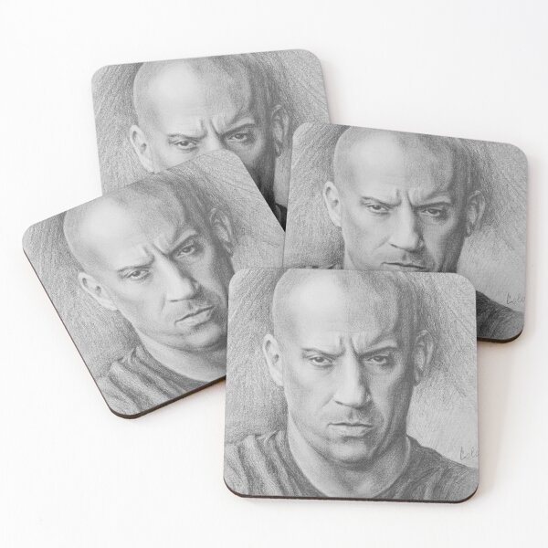 Item preview, Vin Diesel designed and sold by GoldsteinART.
